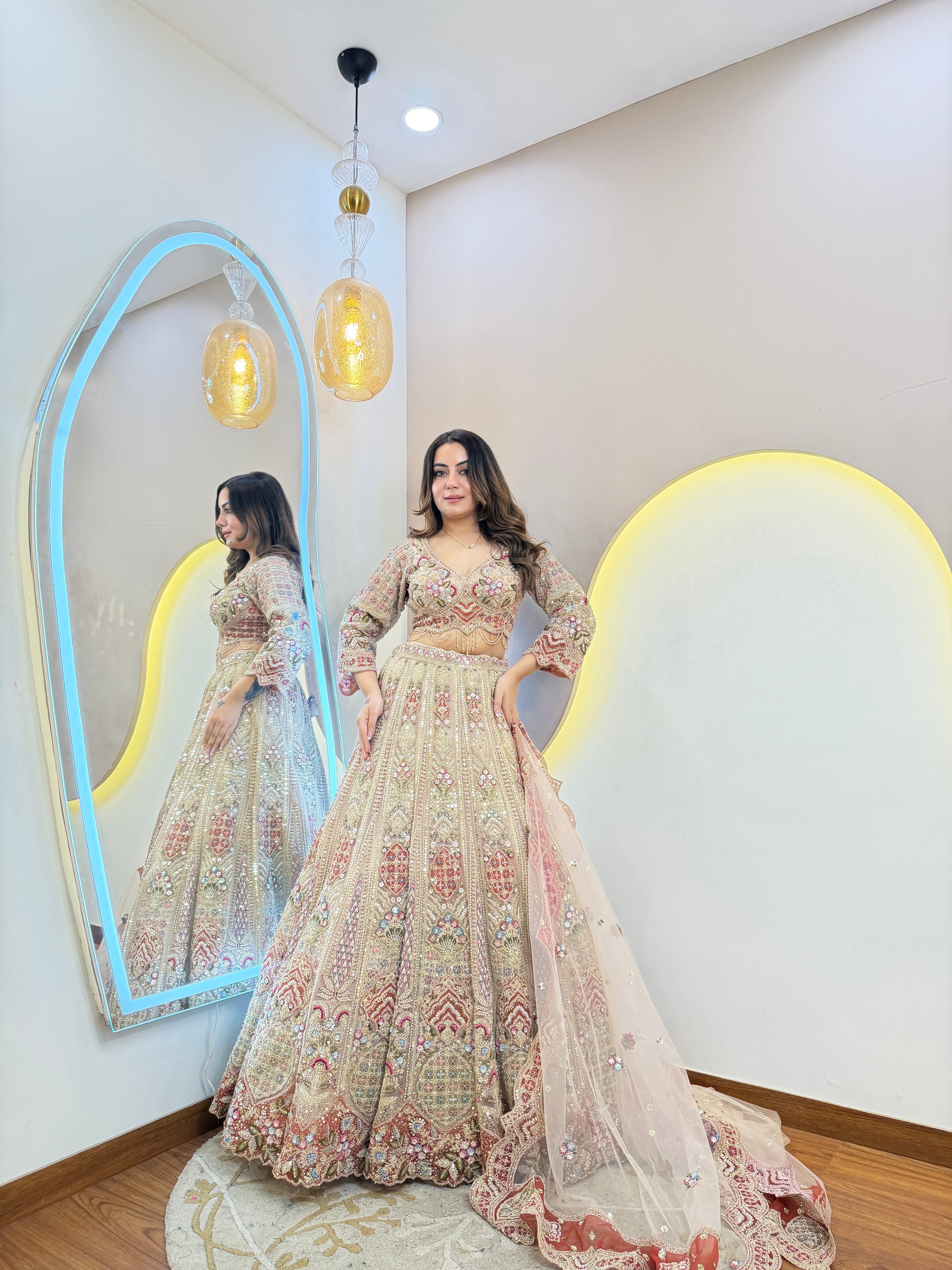 Partywear lehnga