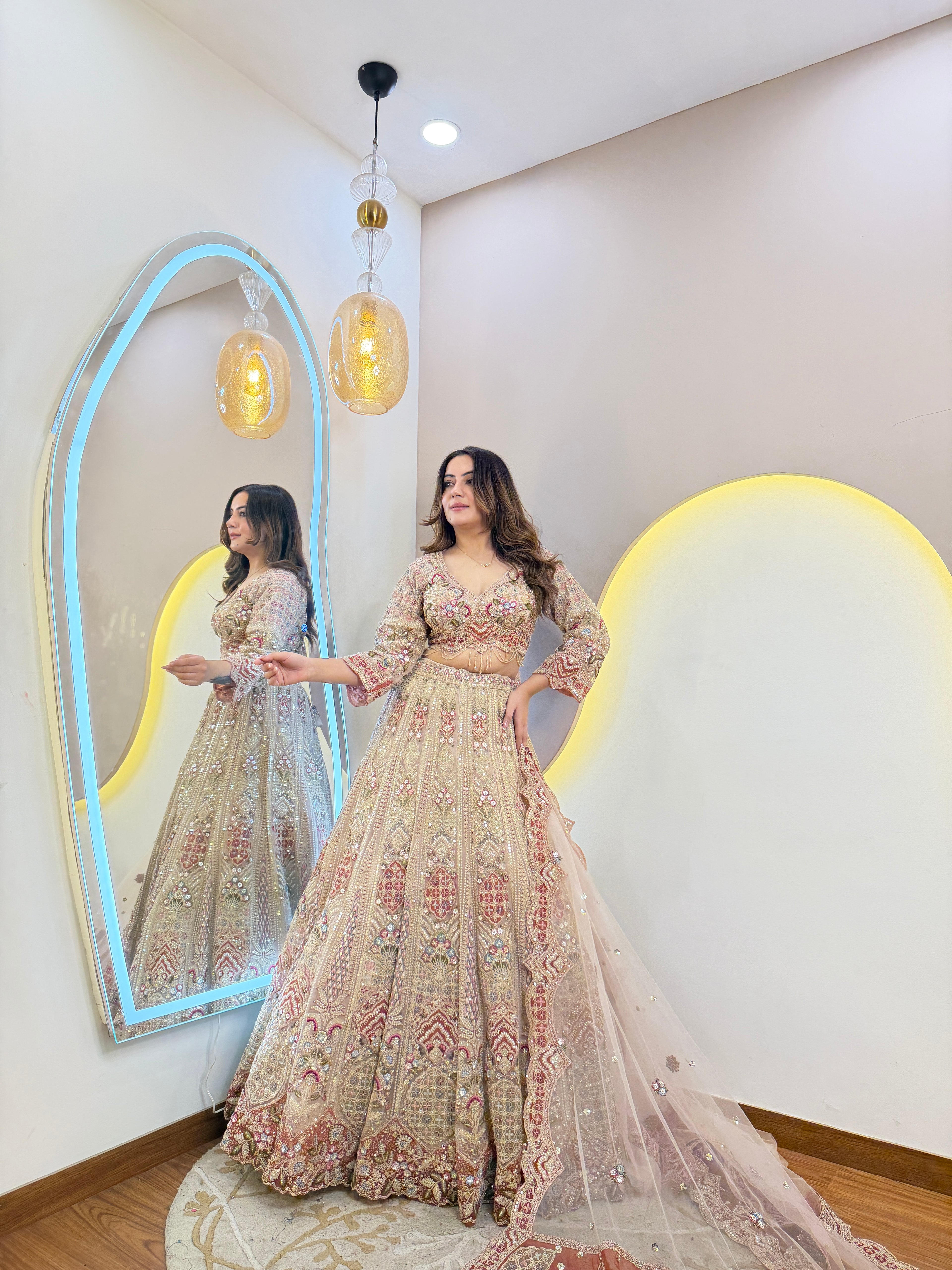 Partywear lehnga