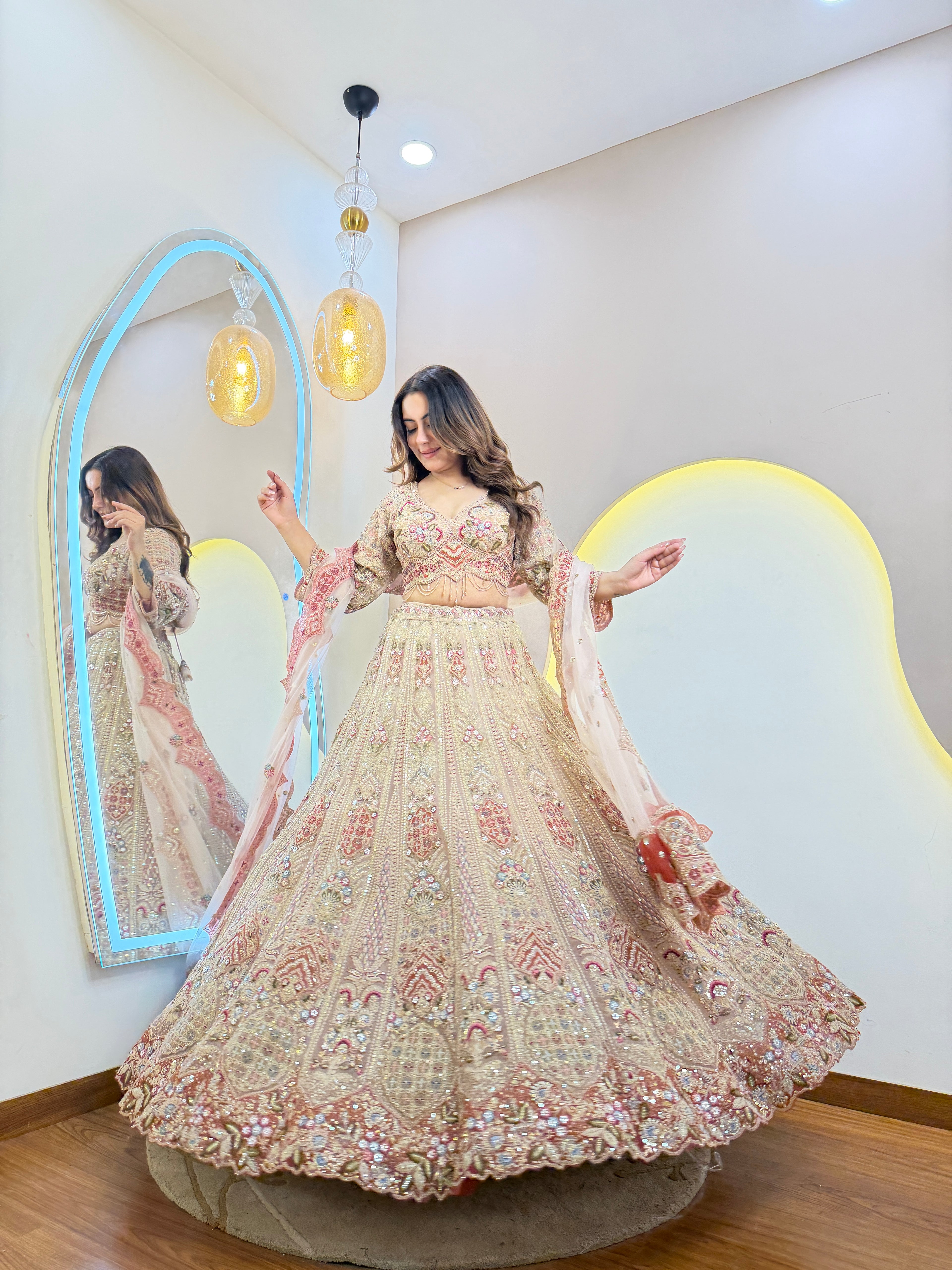 Partywear lehnga