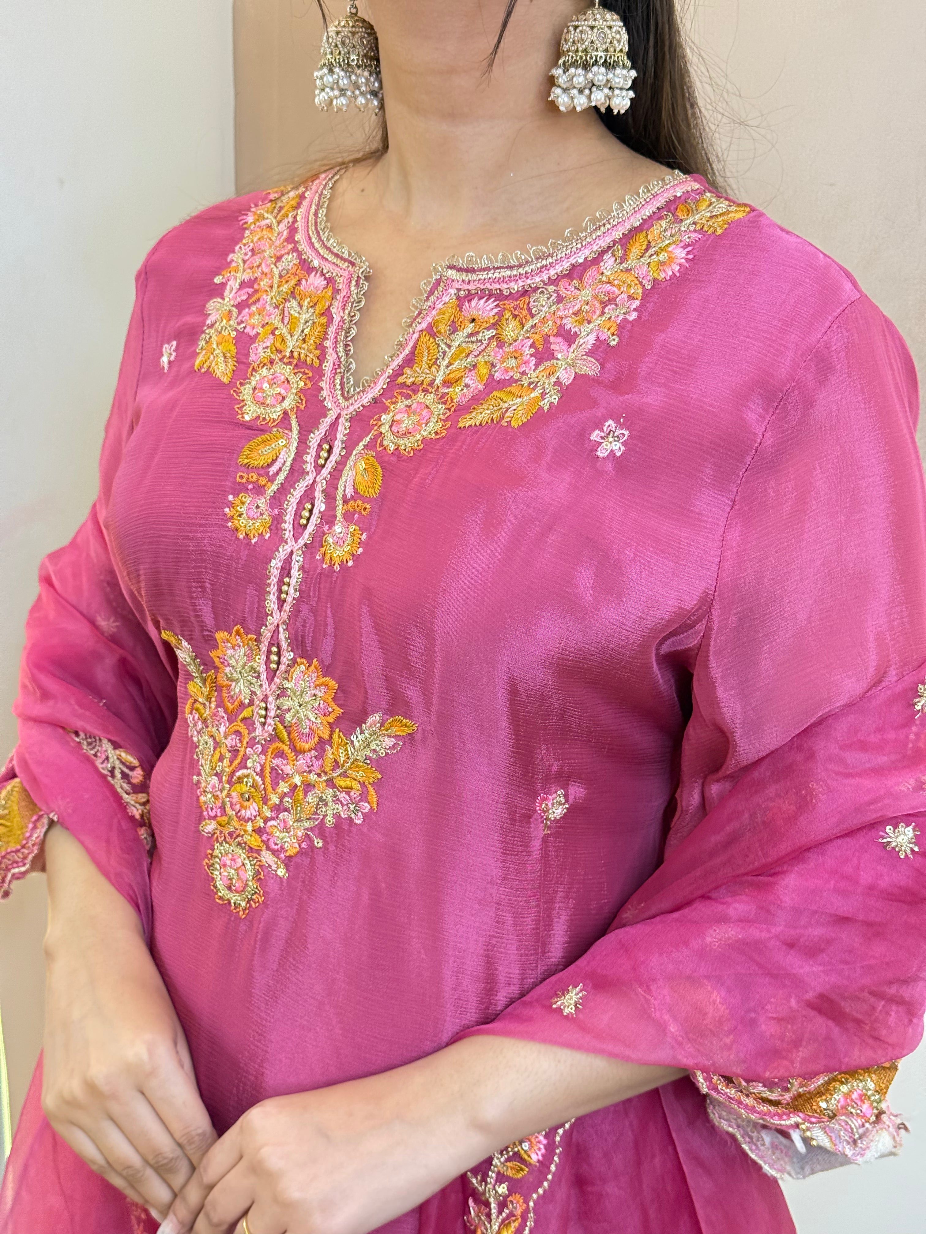 "MEHNAZ   " SHARARA SUIT