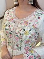 C663 SHERWANI SKIRT SET
