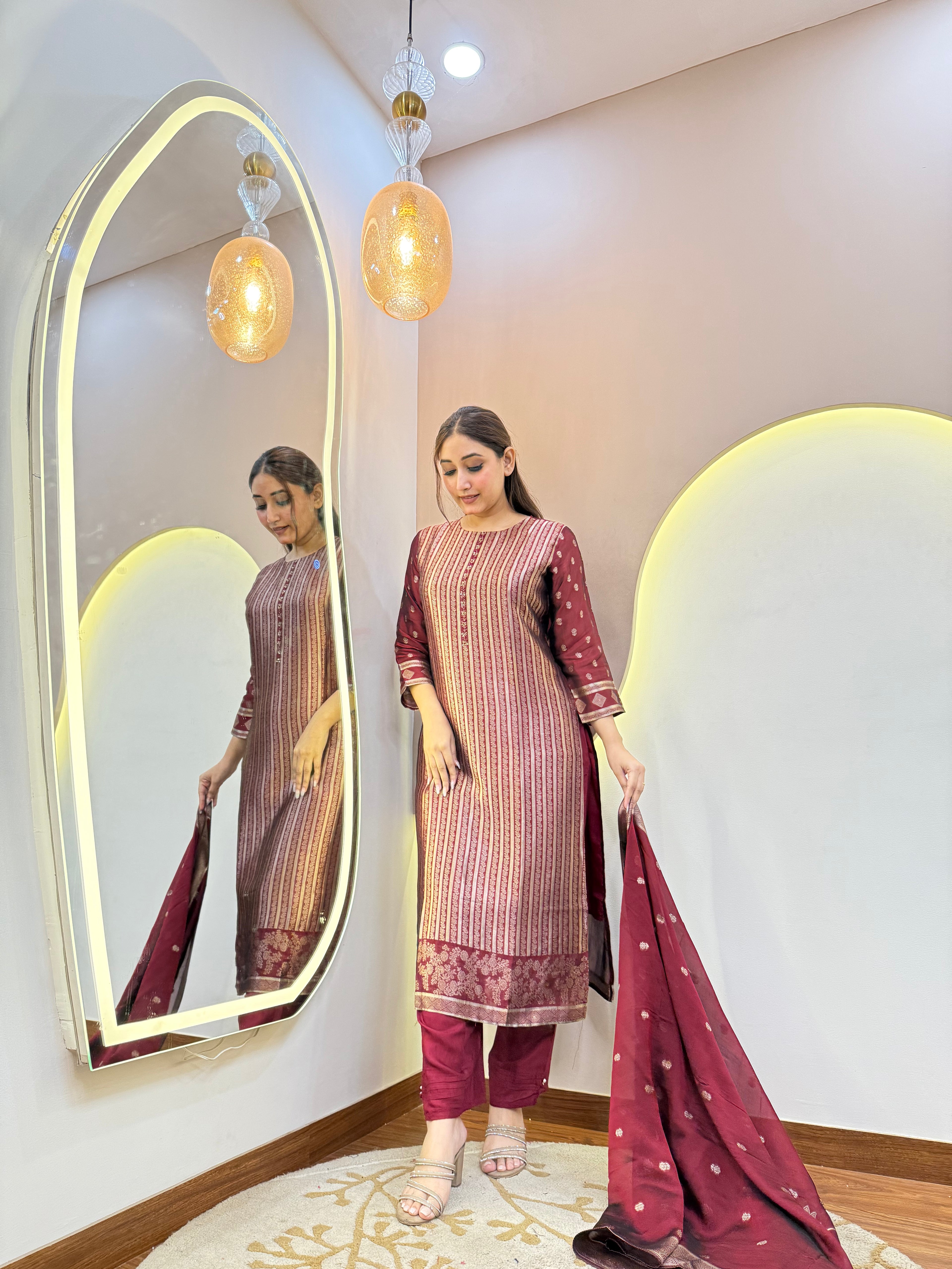 "TASNIM  " SHARARA SUIT