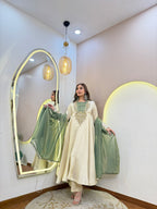 D693   ANARKALI PANT SUIT OUTFIT  GOWN