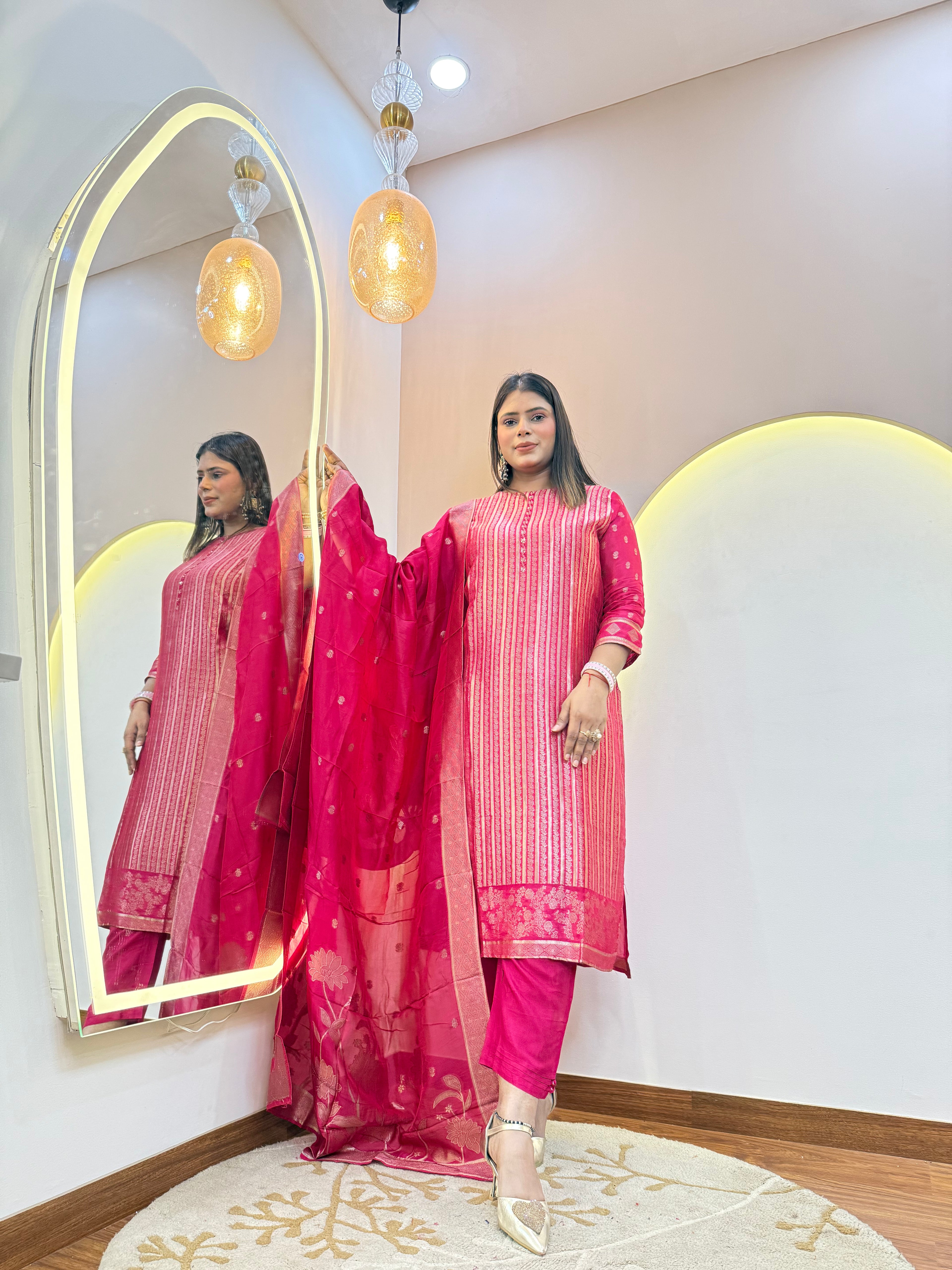 "TASNIM  " SHARARA SUIT