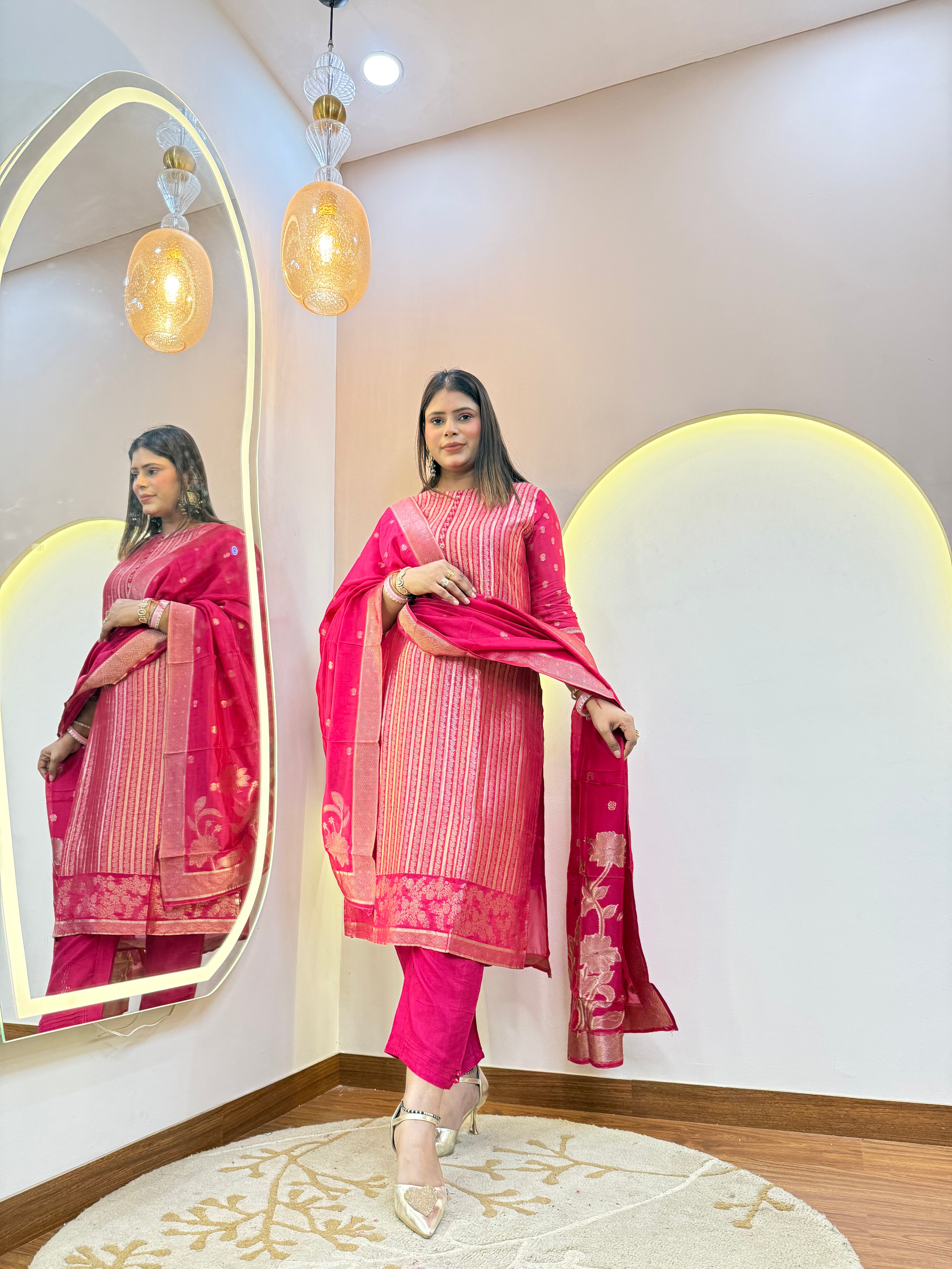 "TASNIM  " SHARARA SUIT