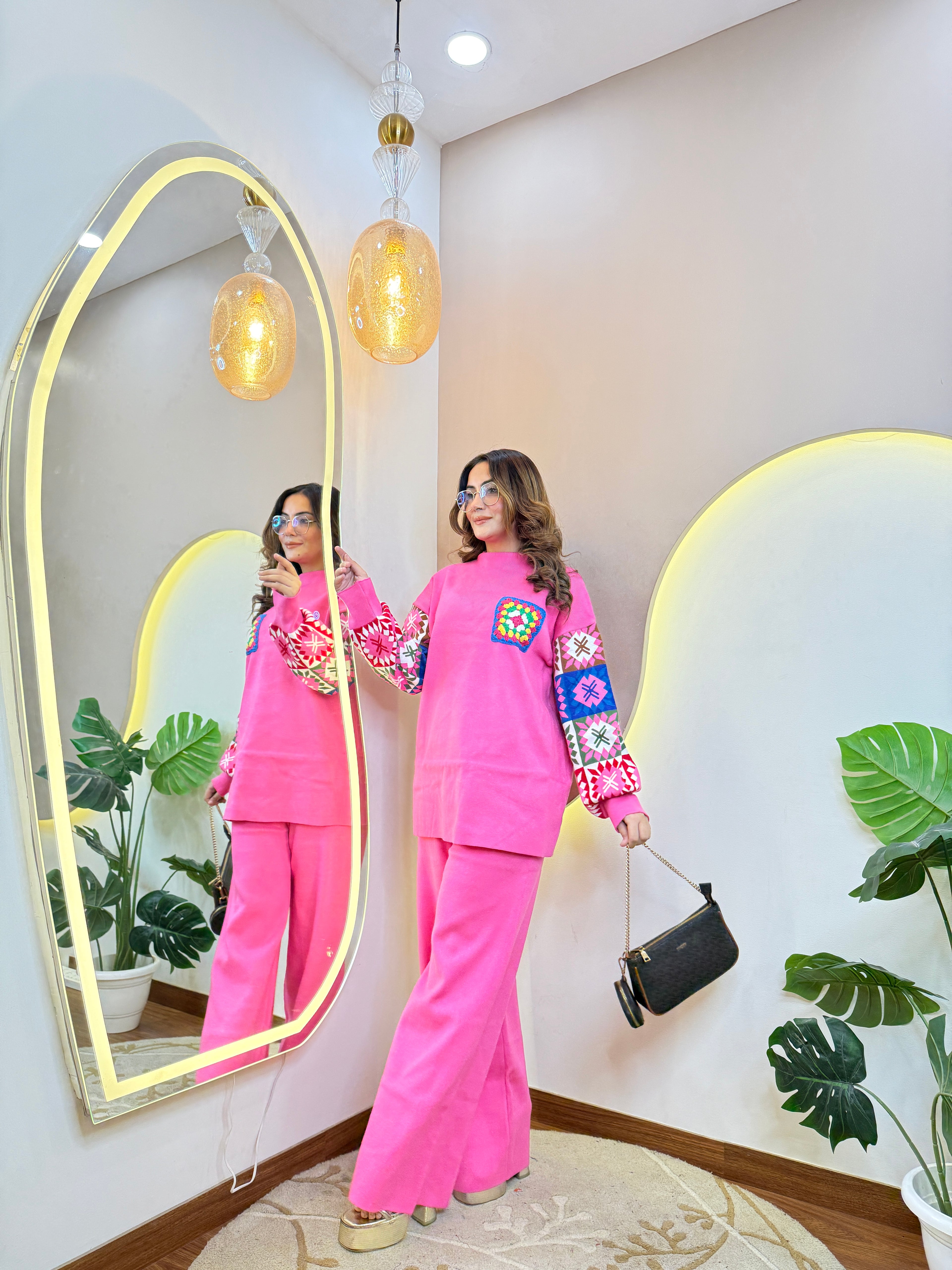 HARLIN WOOLEN CORD SET