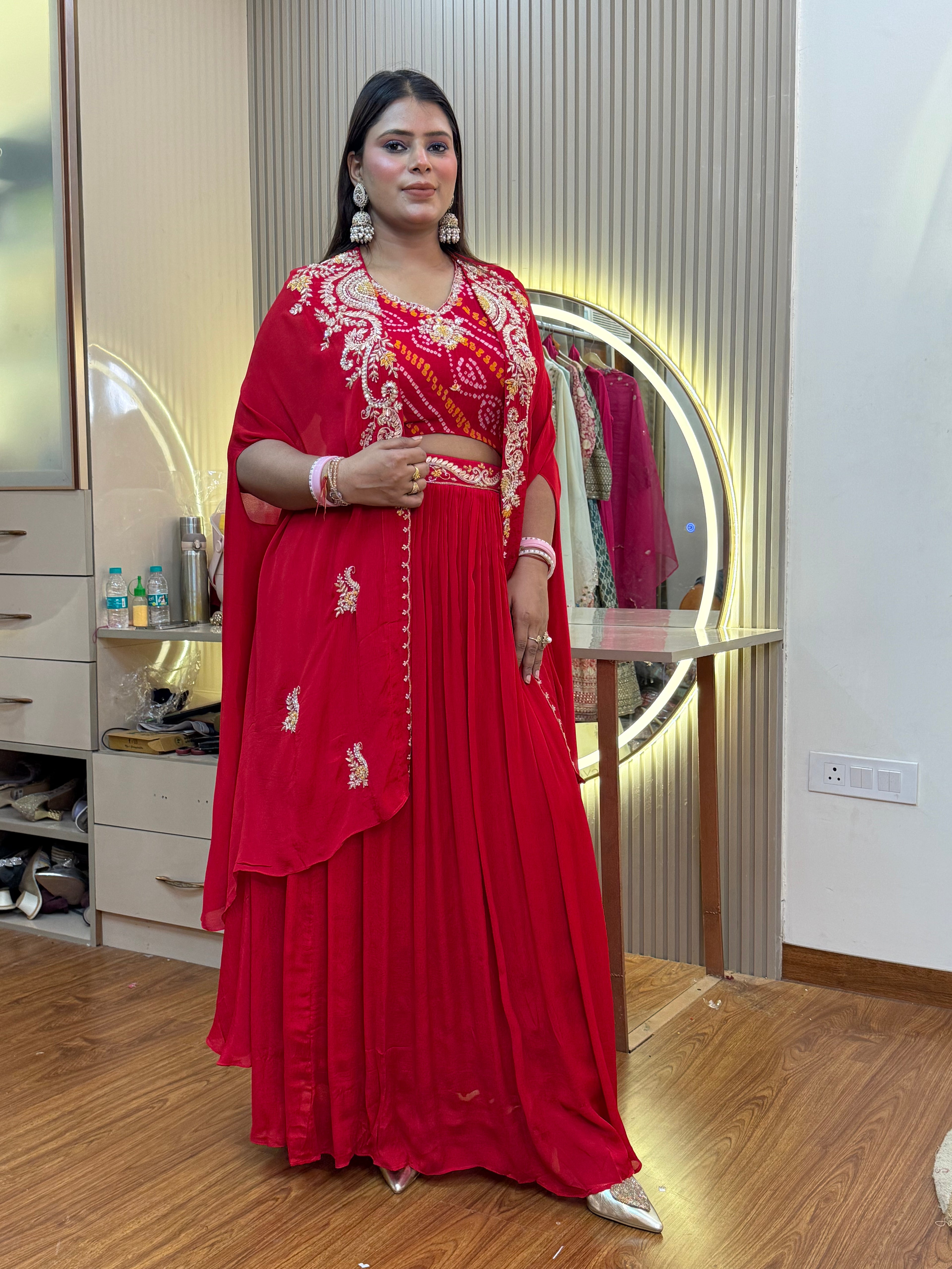 "AALIYAH" CAPE STYLE