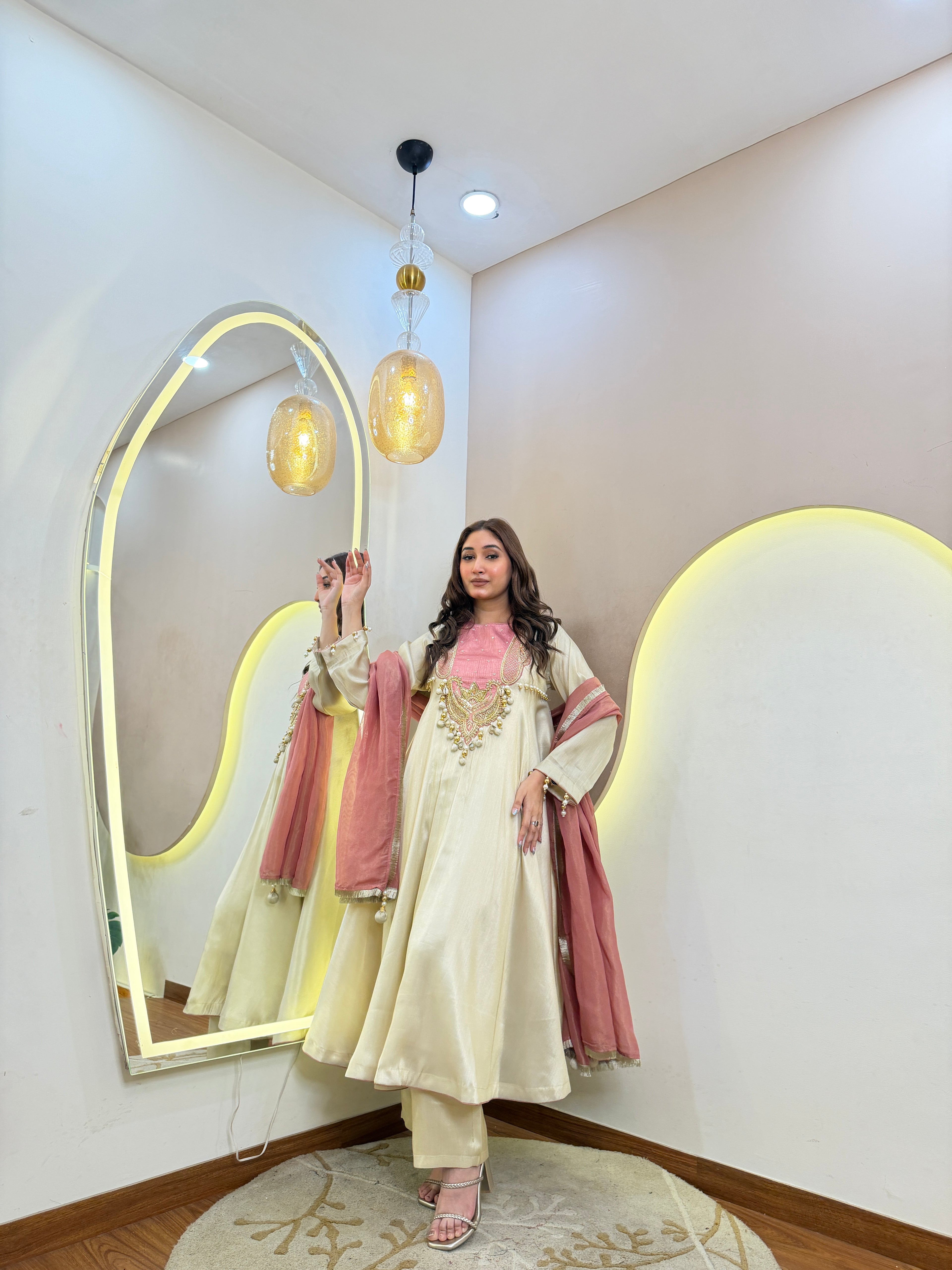 D693   ANARKALI PANT SUIT OUTFIT  GOWN