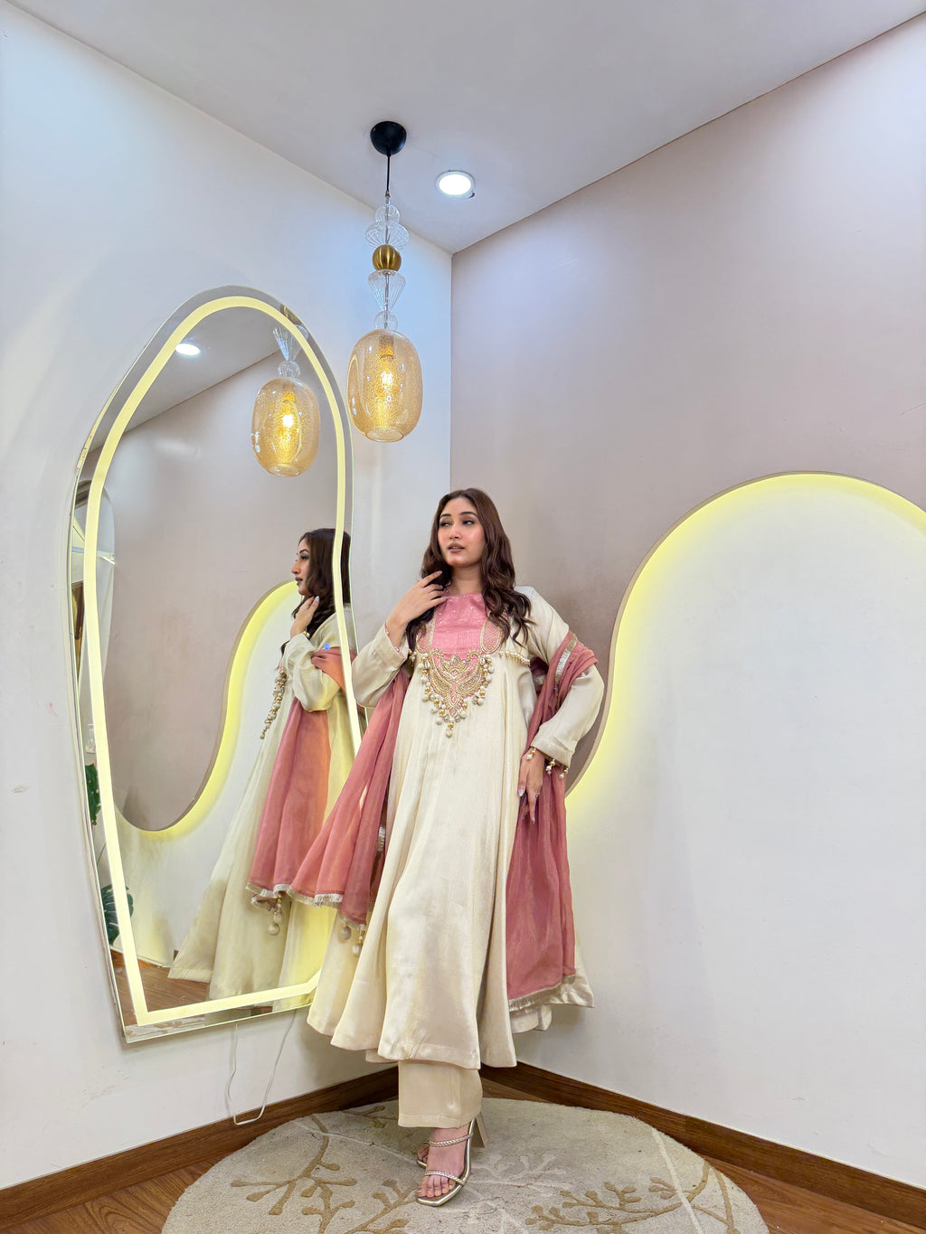 D693   ANARKALI PANT SUIT OUTFIT  GOWN