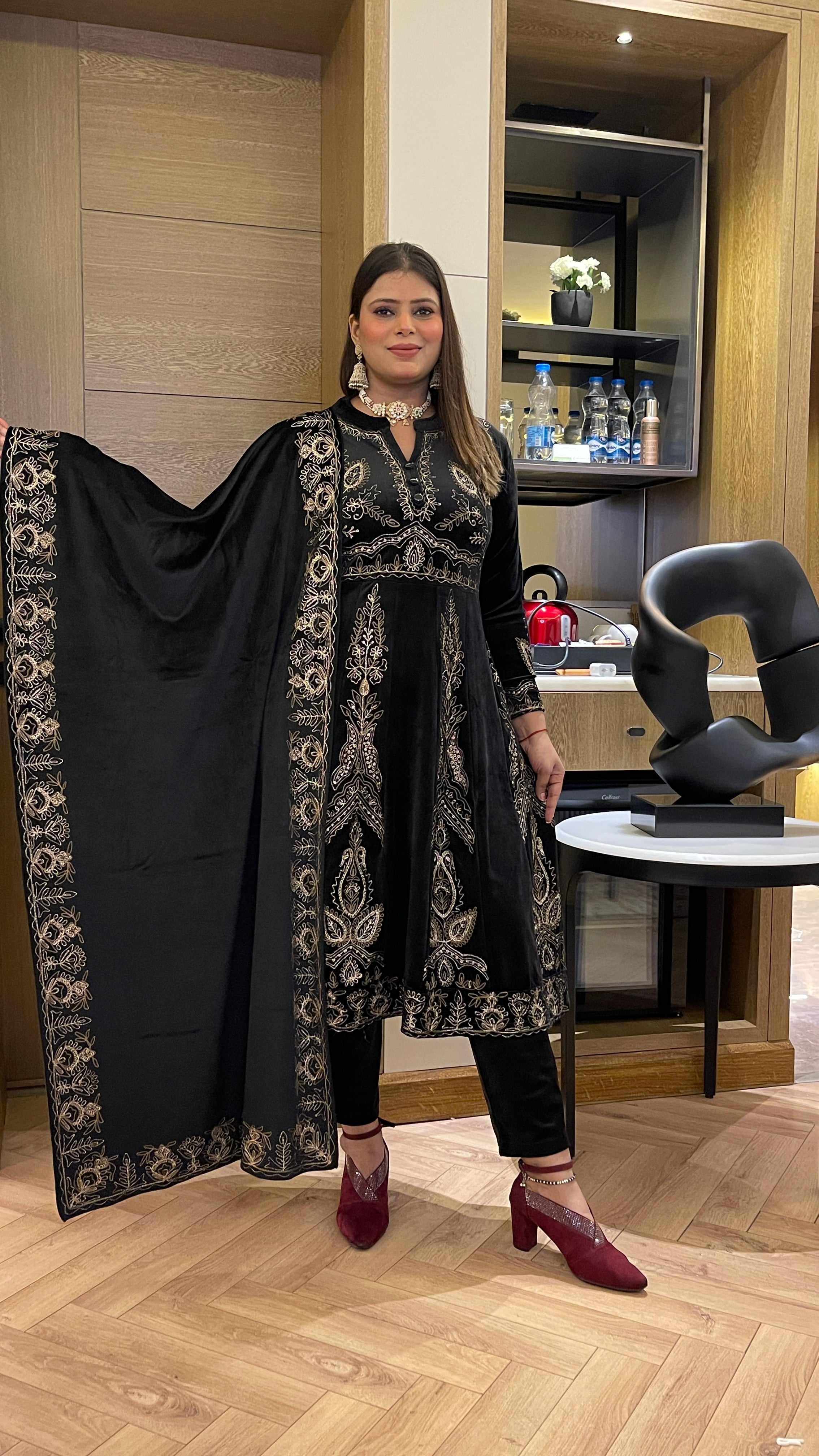 YAZRIN  WOOLEN 3pc SET