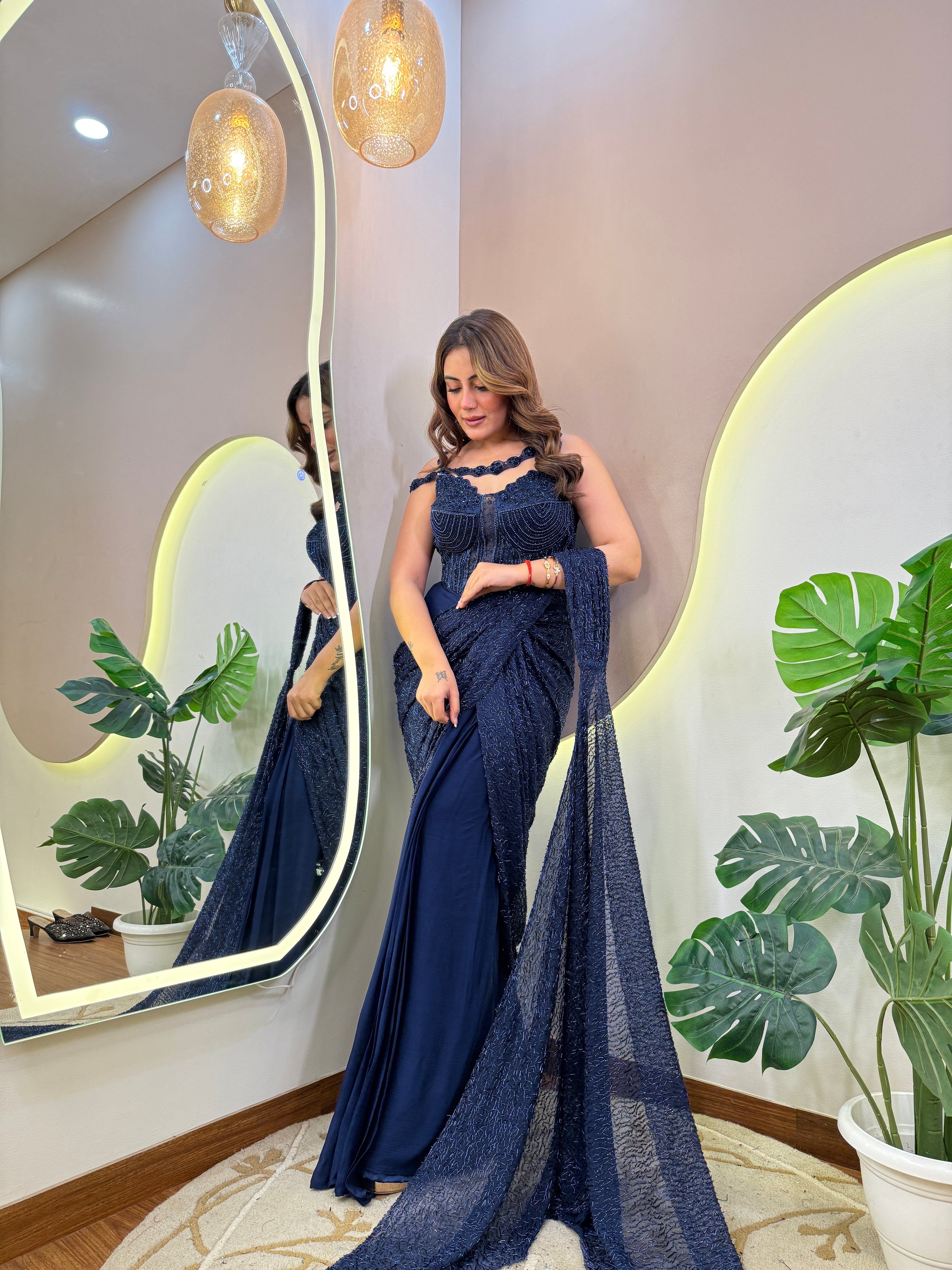 " PARAM SUNDARI " DRAPE SAREE