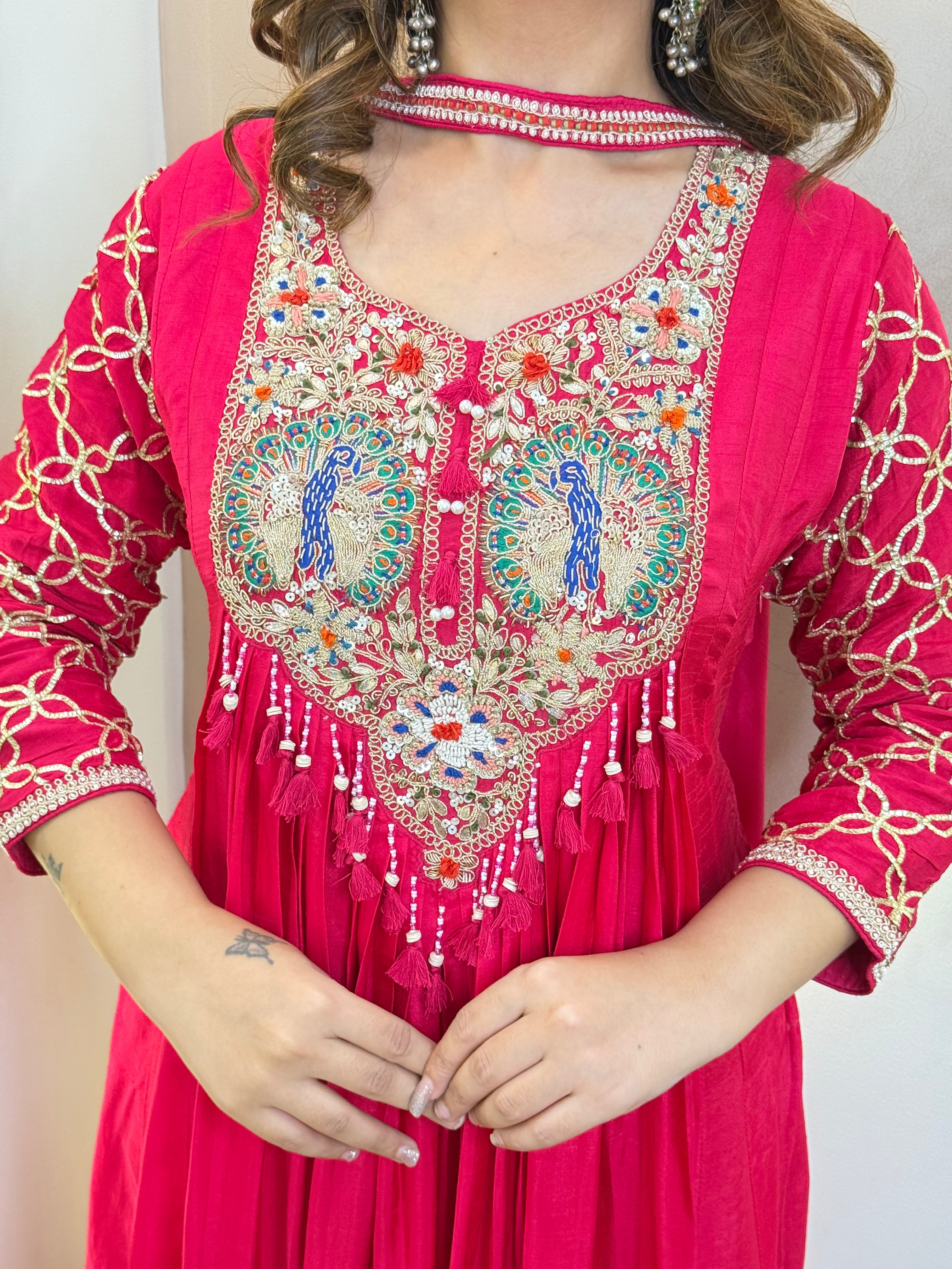 "SARA " ANARKALI GOWN