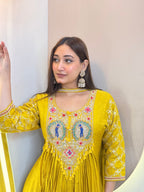 "SARA " ANARKALI GOWN