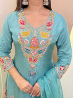 "AMELIA" SHARARA SUIT