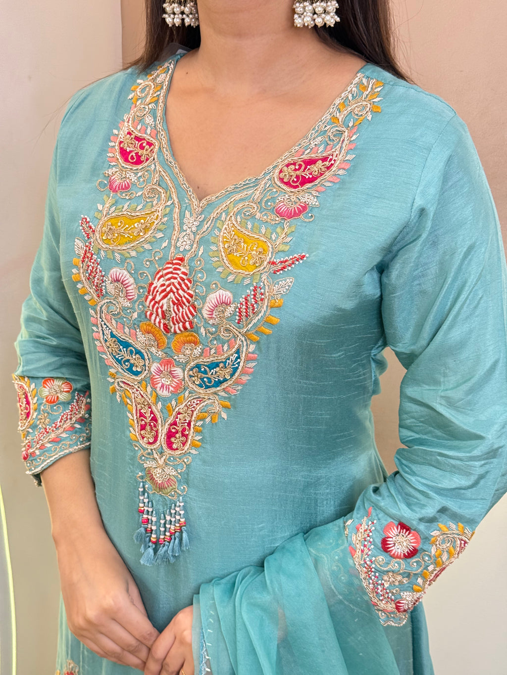 "AMELIA" SHARARA SUIT