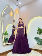 "MERMAID STYLE " CROP TOP SKIRT