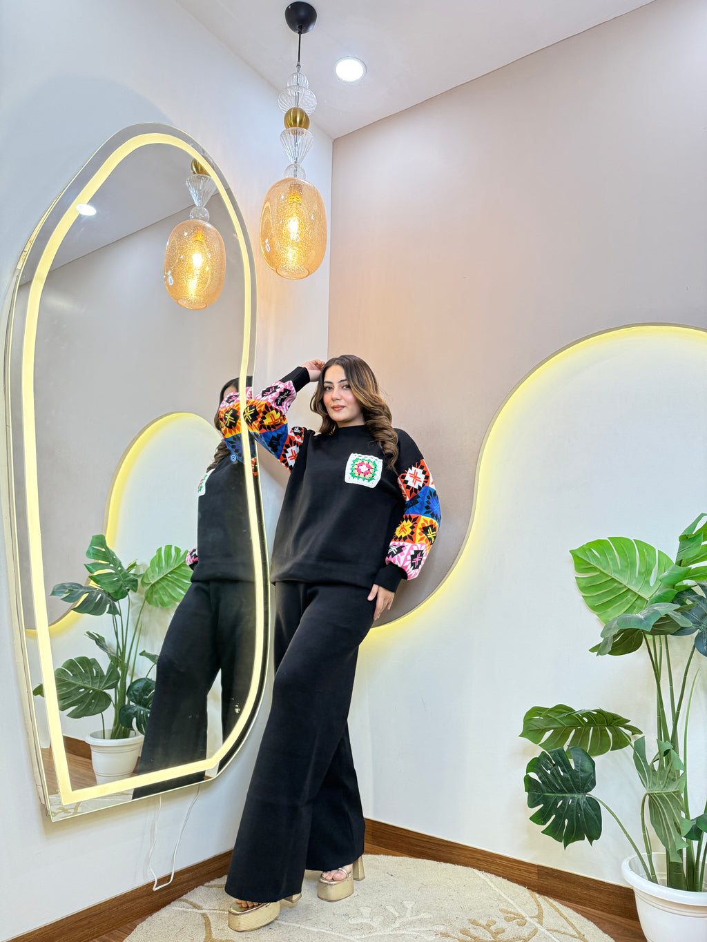 HARLIN WOOLEN CORD SET