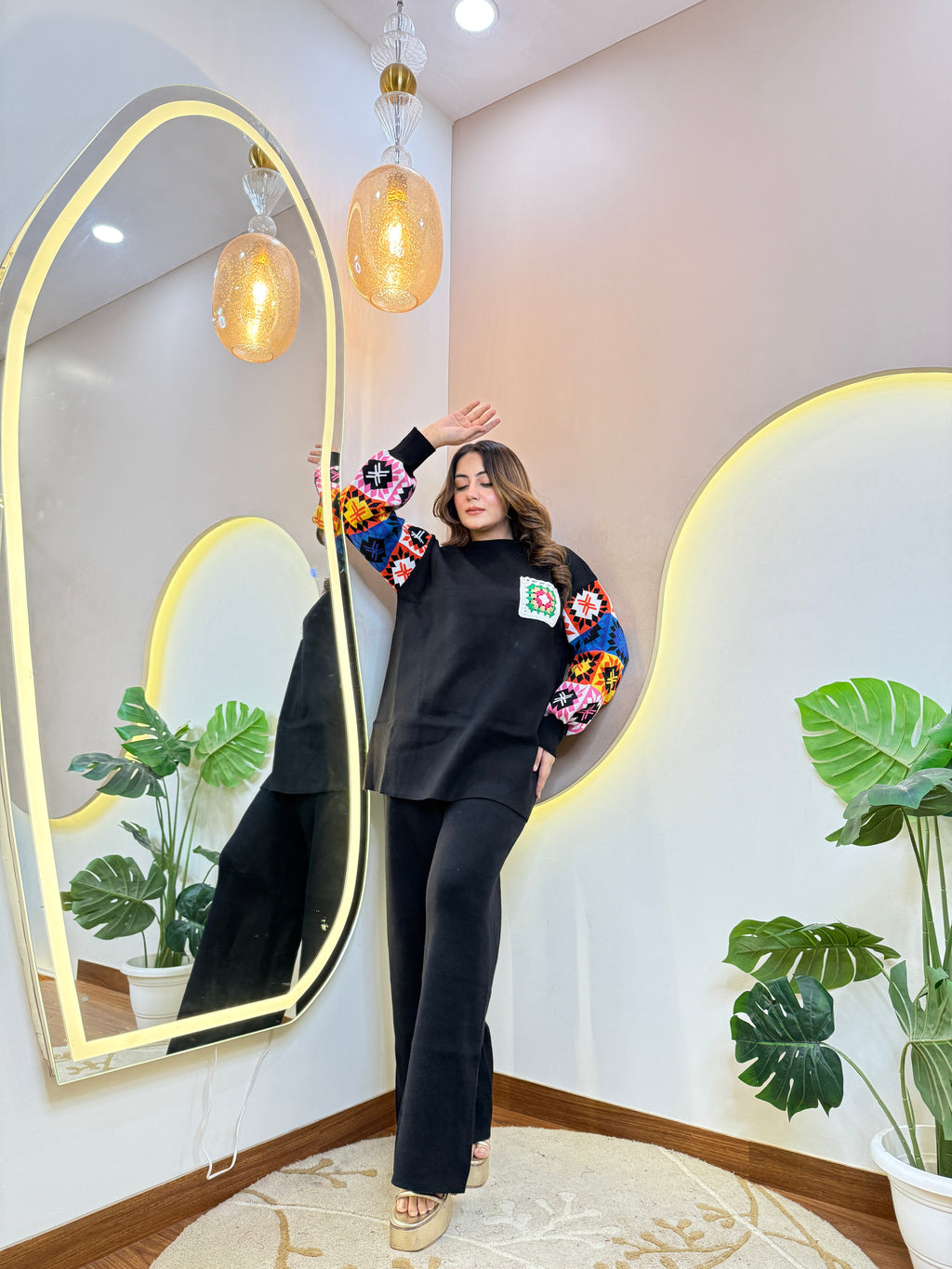 HARLIN WOOLEN CORD SET