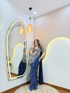 D63 OUTFIT  DRAPE SAREE