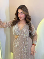 "NAZIYA " DRAPE SAREE