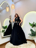 "SHIVALI" CROP TOP SKIRT