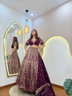 D354 partywear lehnga