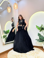 "SHIVALI" CROP TOP SKIRT