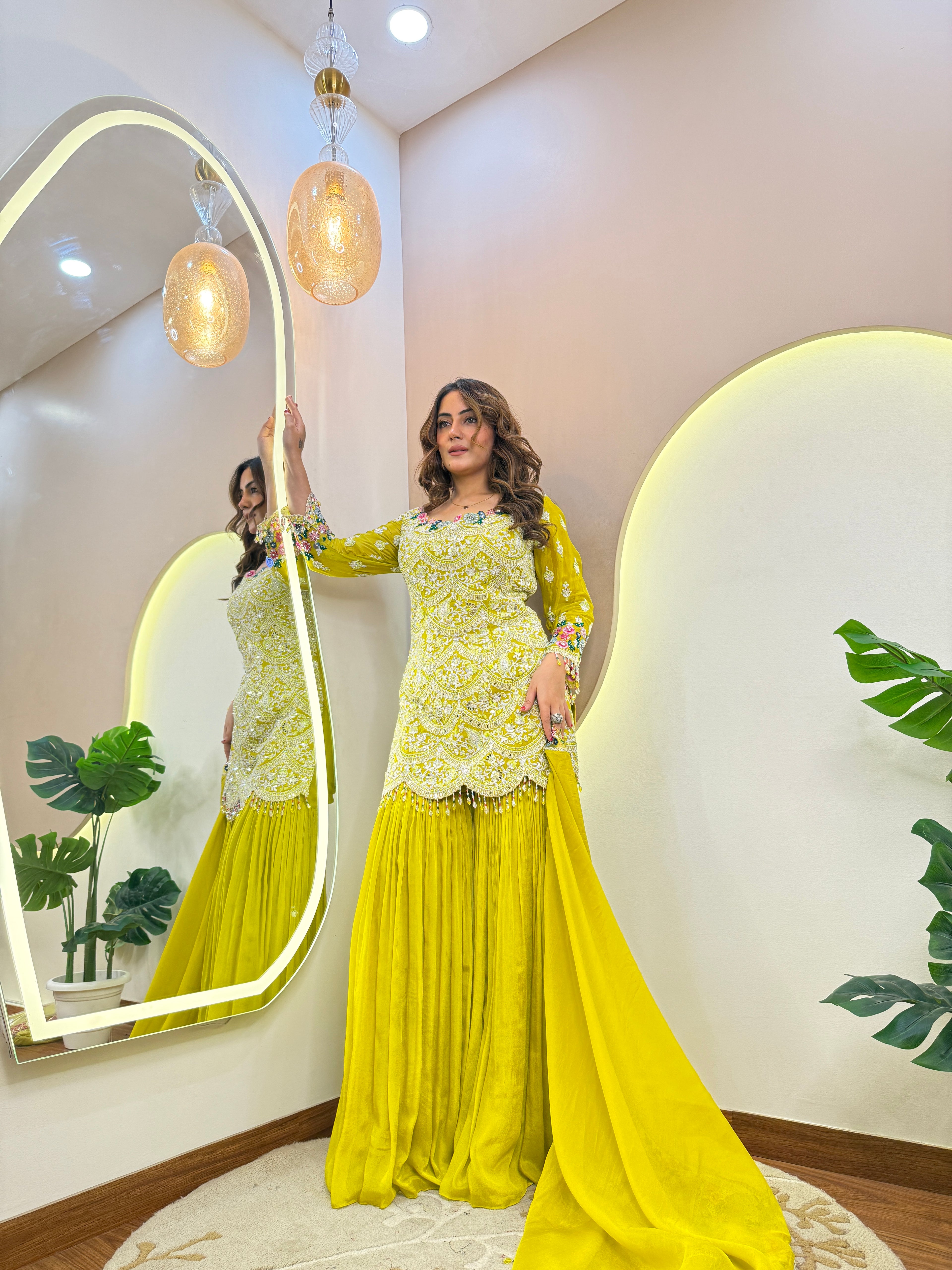 "CHANDRIKA  " PARTYWEAR SUIT