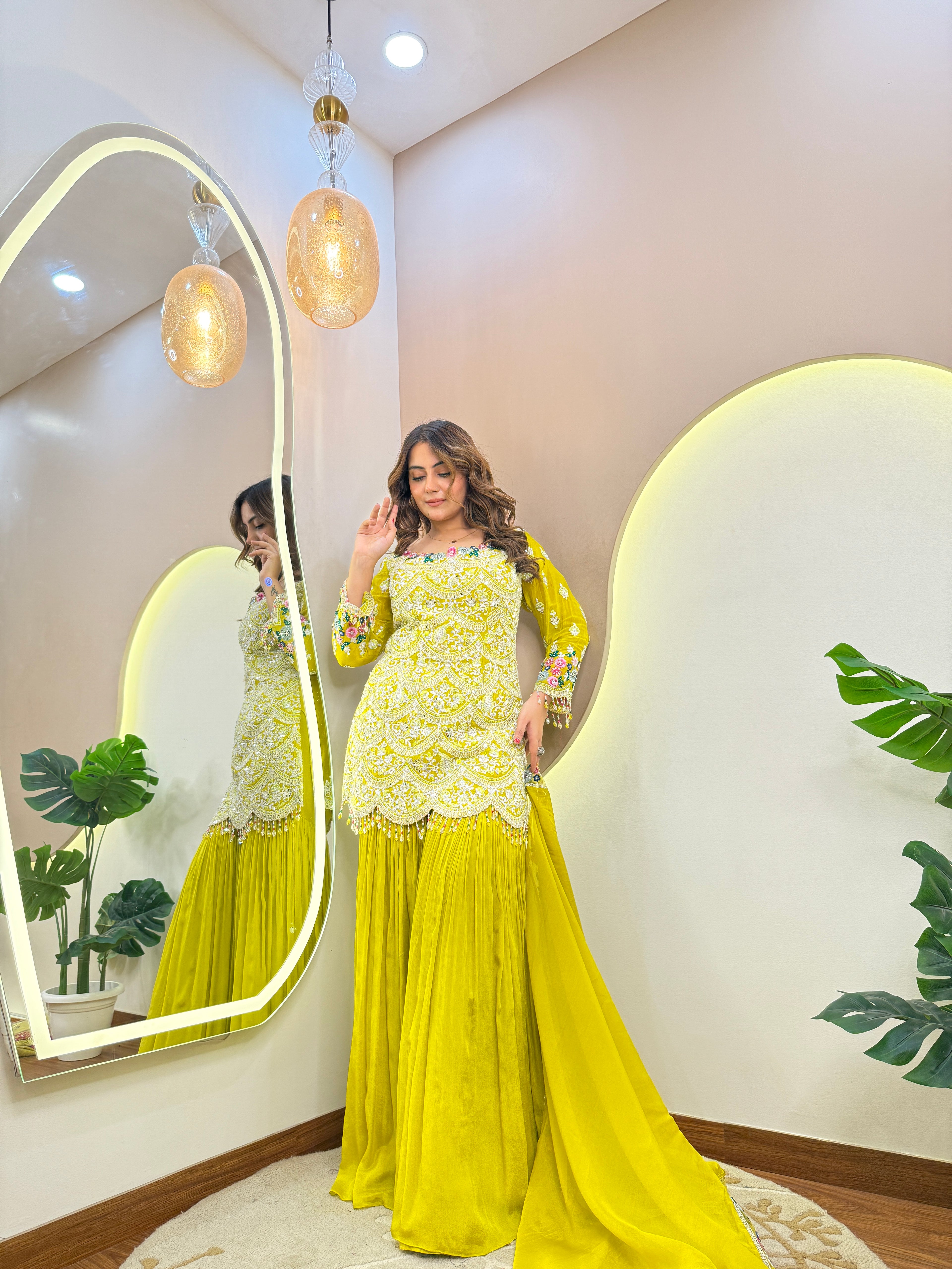 "CHANDRIKA  " PARTYWEAR SUIT