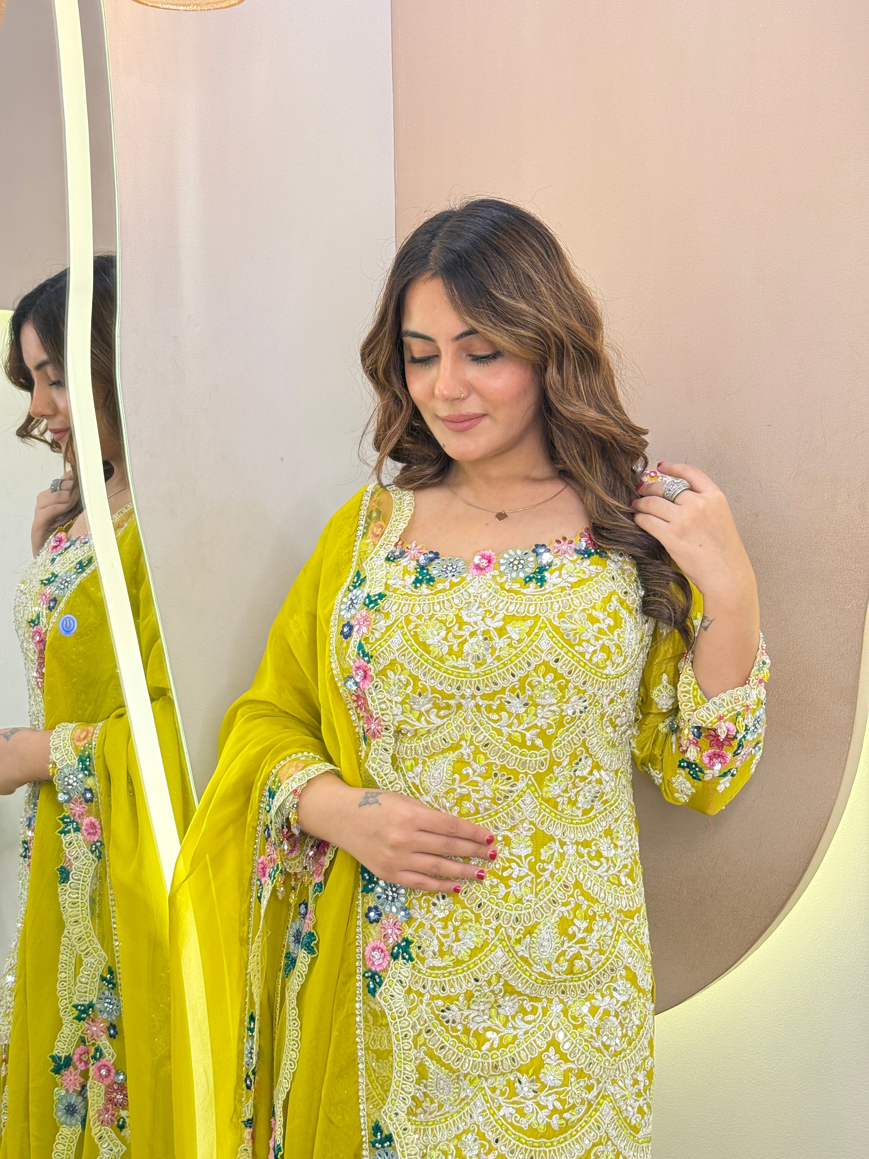 "CHANDRIKA  " PARTYWEAR SUIT