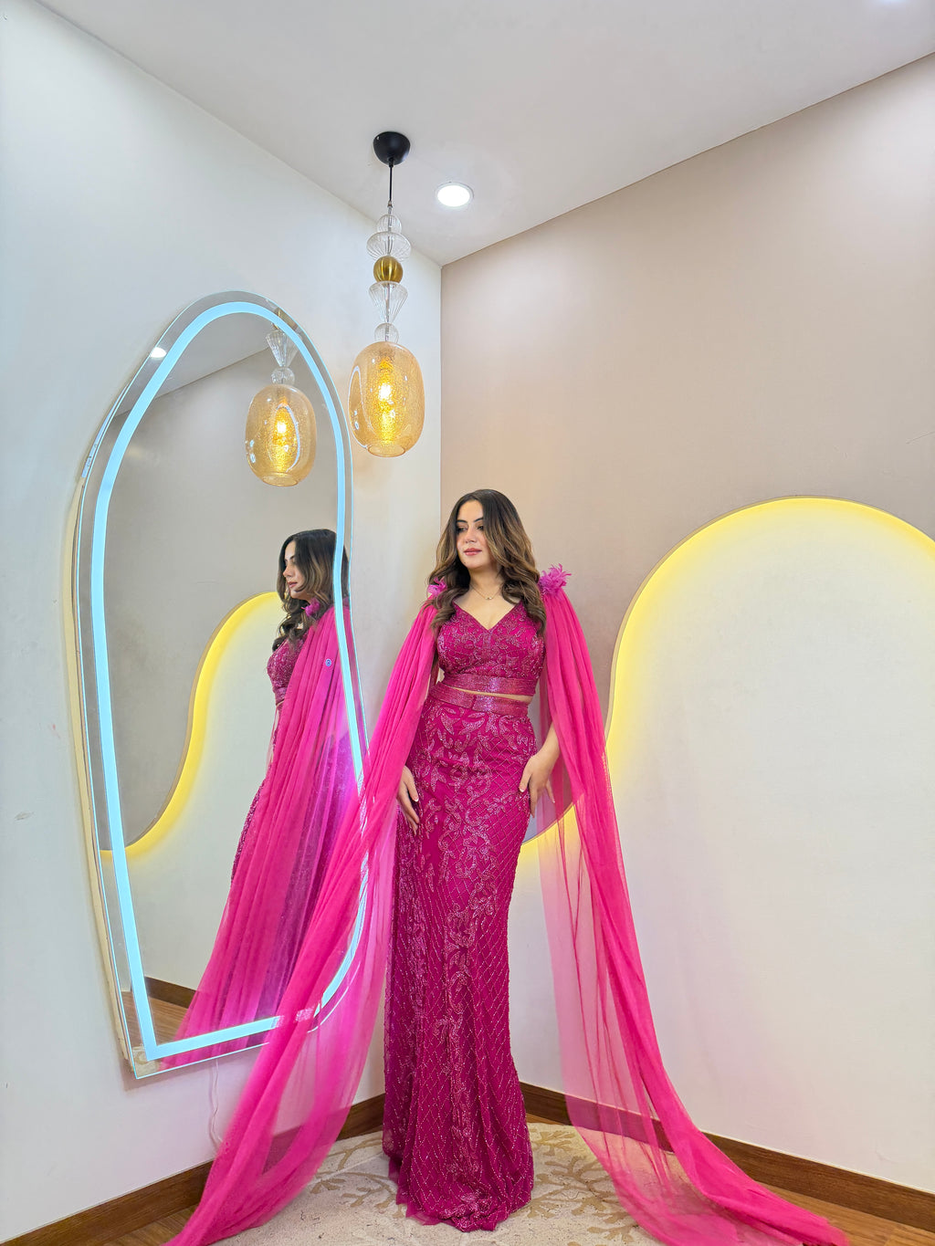 INDOWESTERN 2-PIECE DRESS