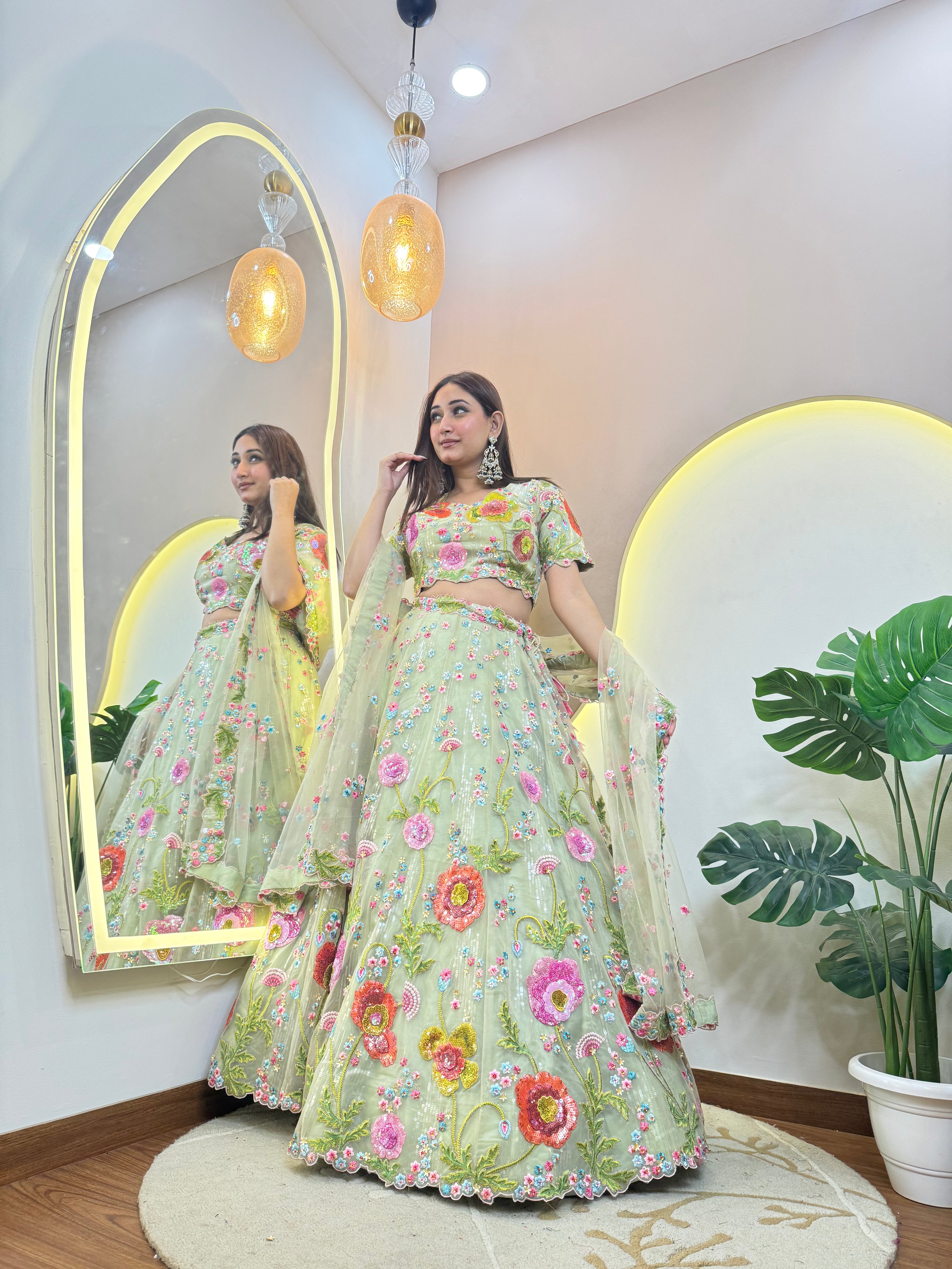 "SARA " CROP TOP SKIRT