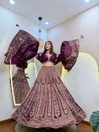 D354 partywear lehnga