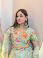 "SARA " CROP TOP SKIRT