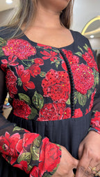 D519 ANARKALI PANT SUIT OUTFIT  GOWN