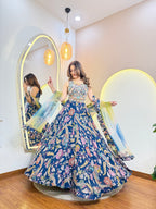 D52 BASMA  OUTFIT CROP TOP SKIRT