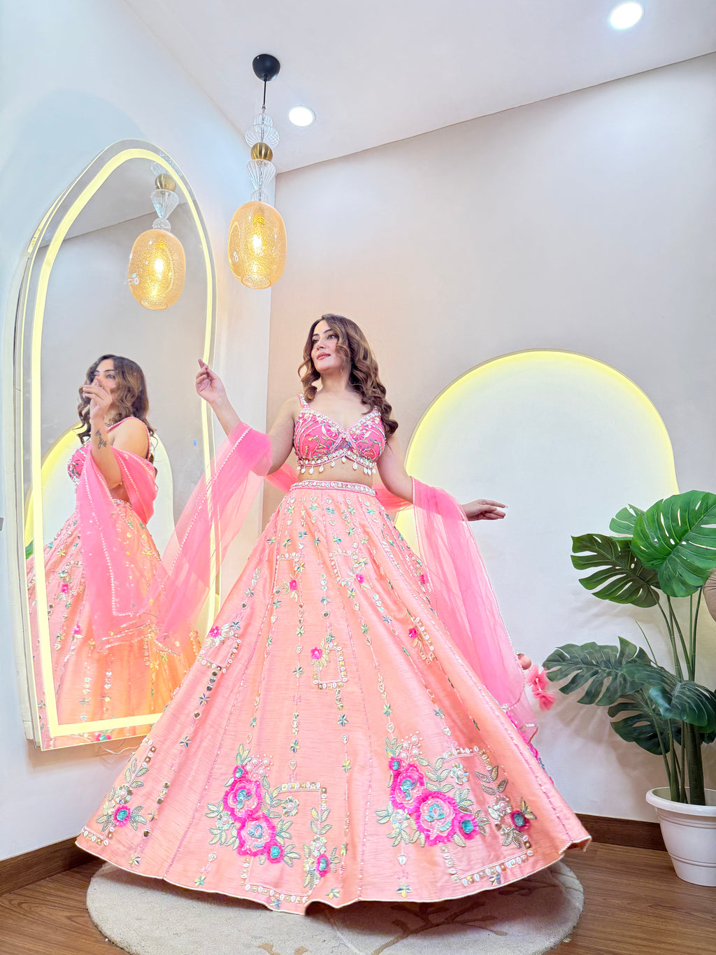 "RASHIDA  " CROP TOP SKIRT