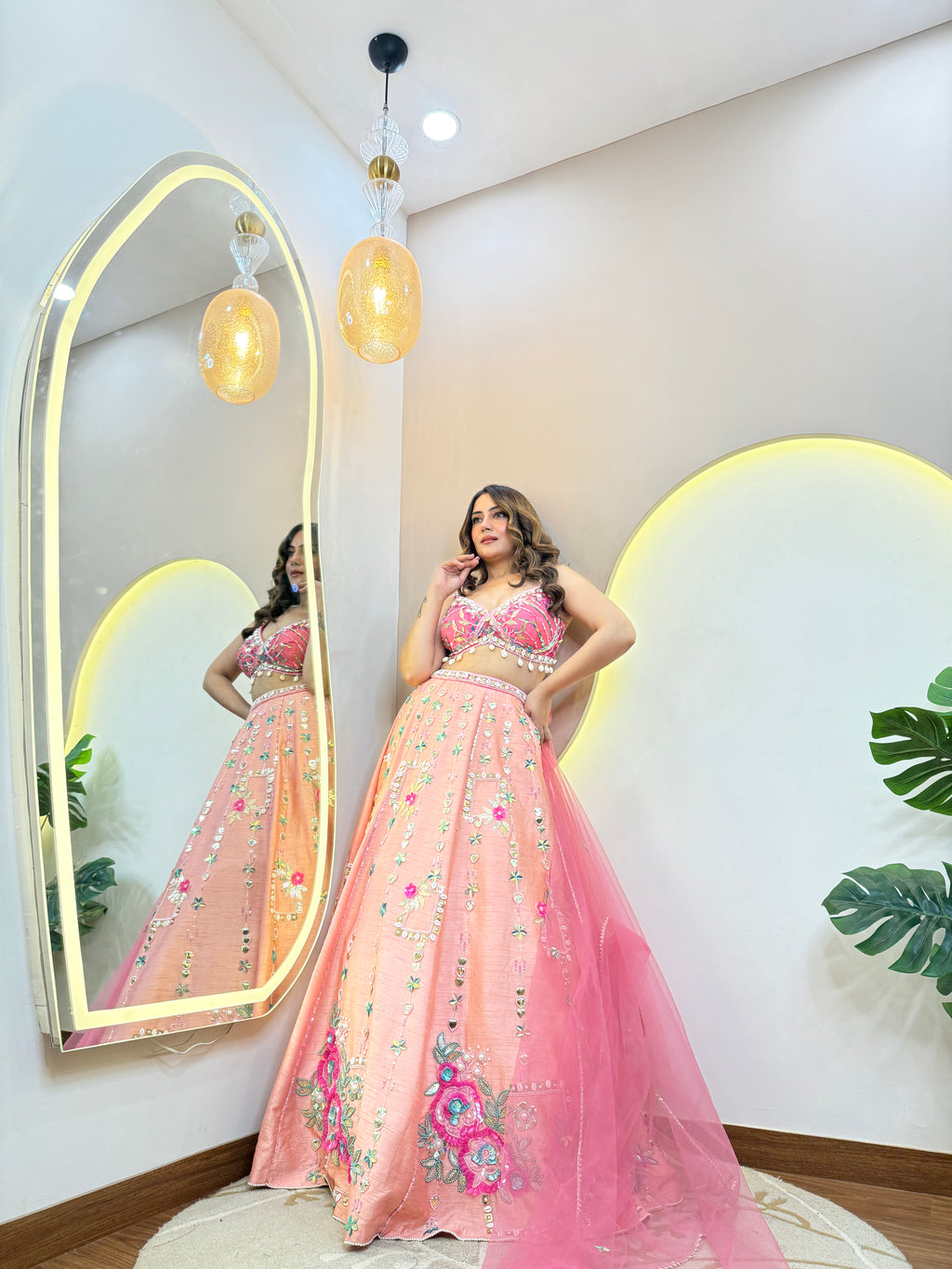 "RASHIDA  " CROP TOP SKIRT