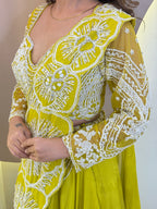 "FLOWER PRINT OUTFIT" DRAPE SAREE