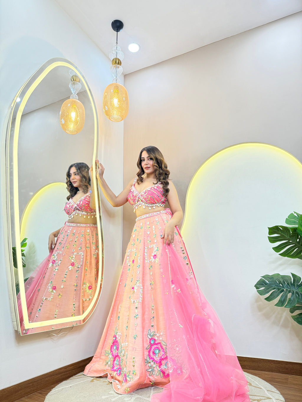 "RASHIDA  " CROP TOP SKIRT