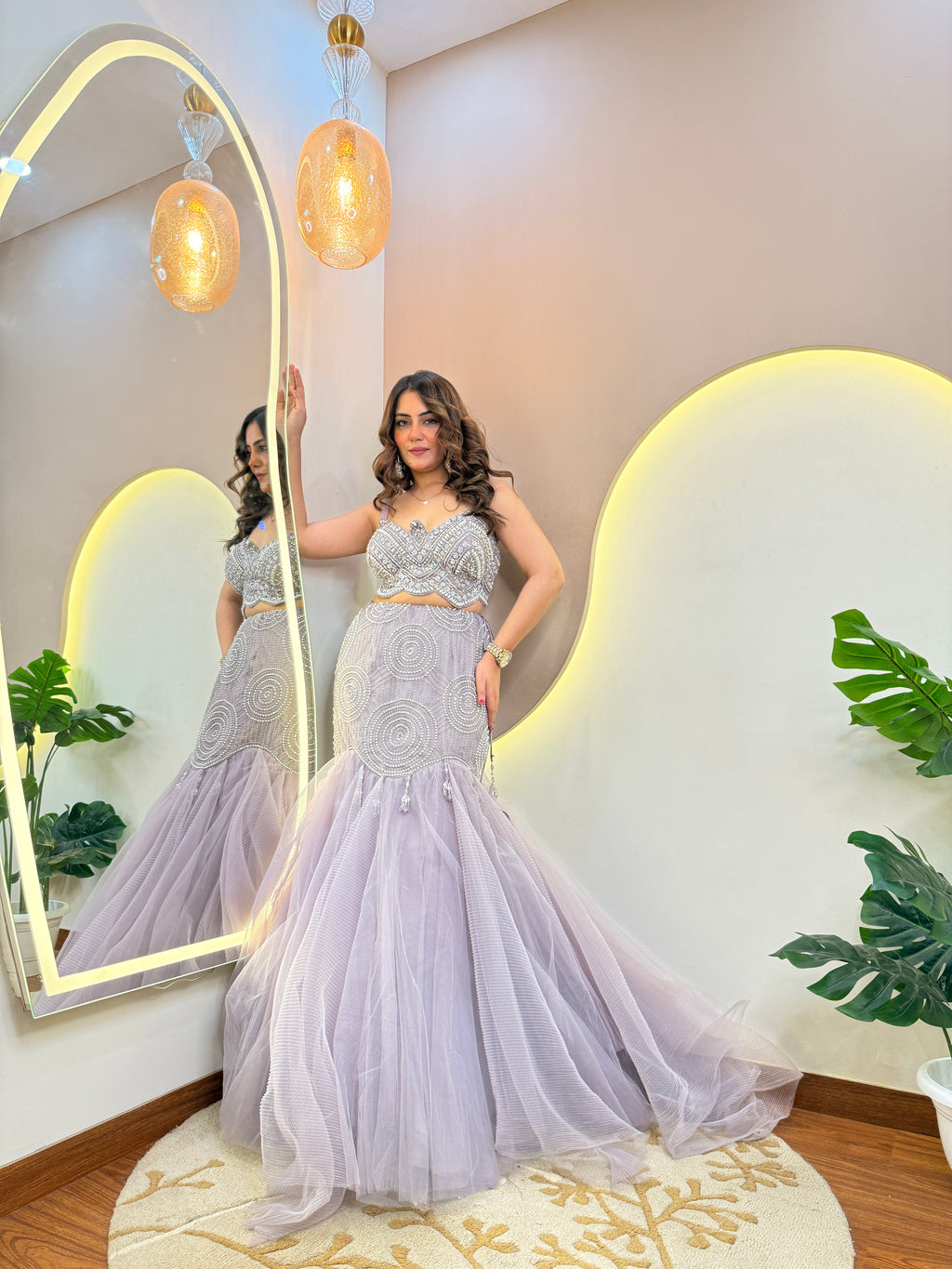 "NIZAR" MERMAID LEHENGA