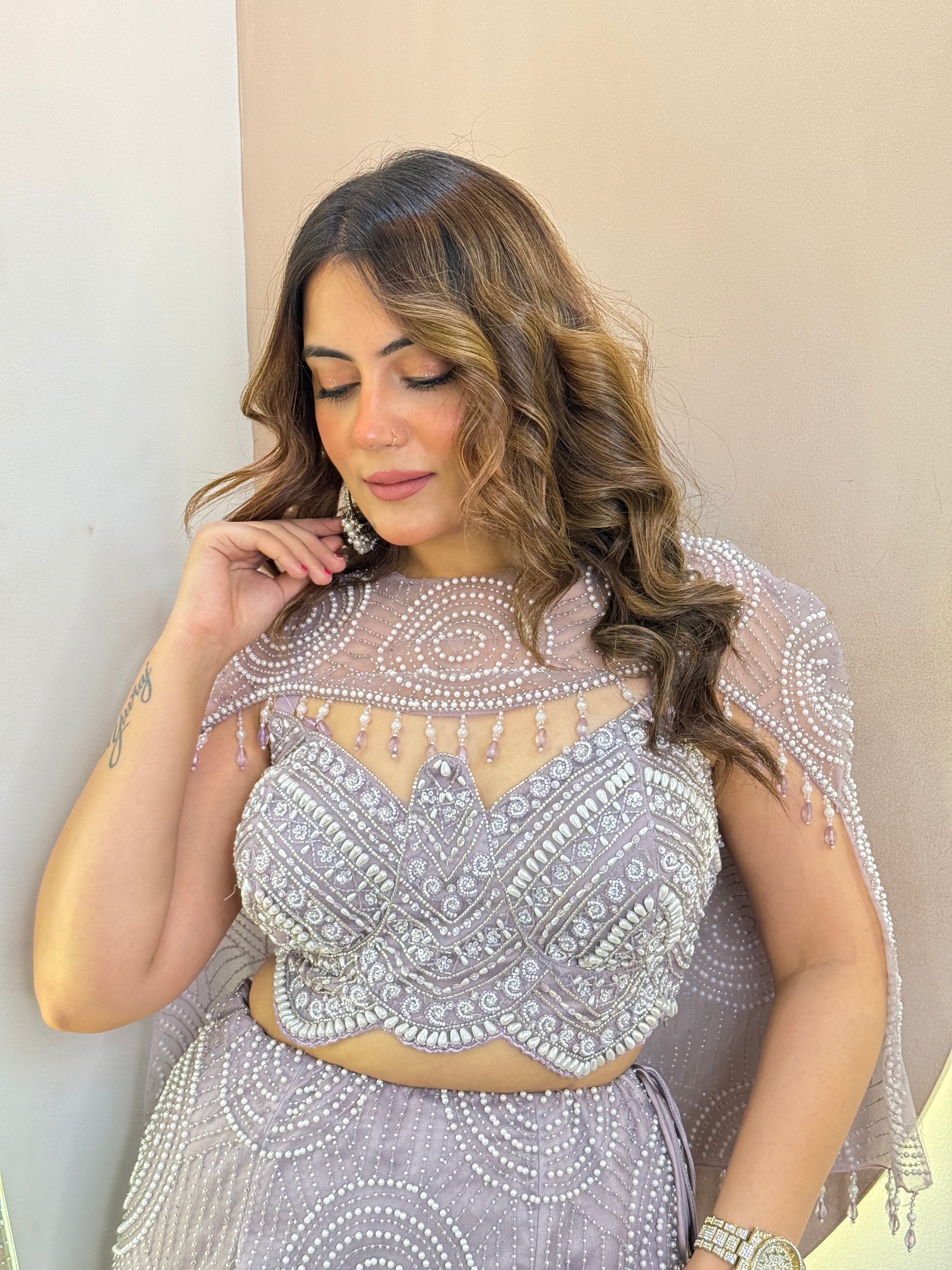 "NIZAR" MERMAID LEHENGA