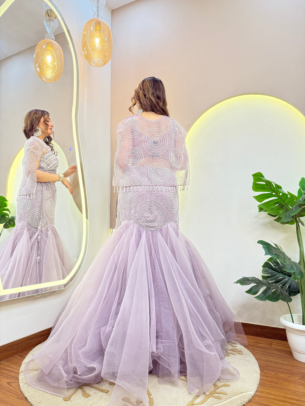 "NIZAR" MERMAID LEHENGA