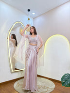 D522  DRAPE SAREE