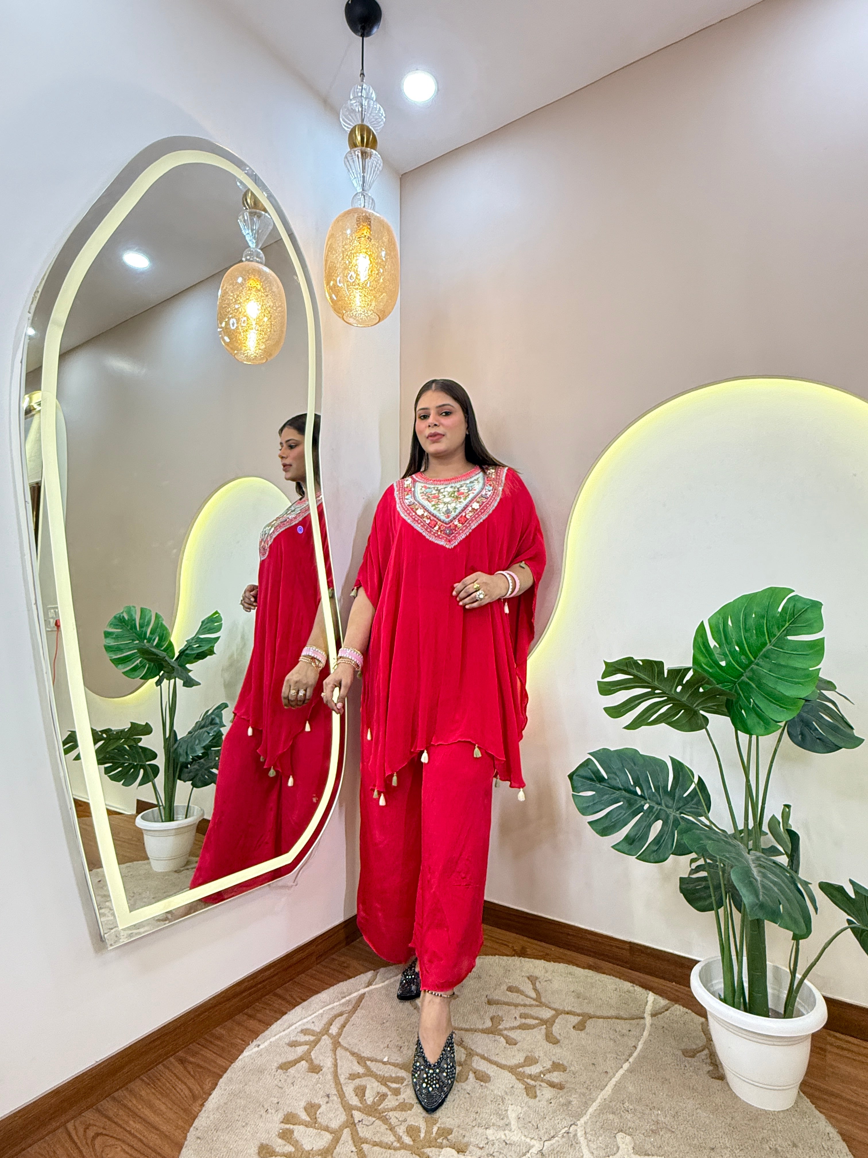 B574   KAFTAN STYLE CORD SET