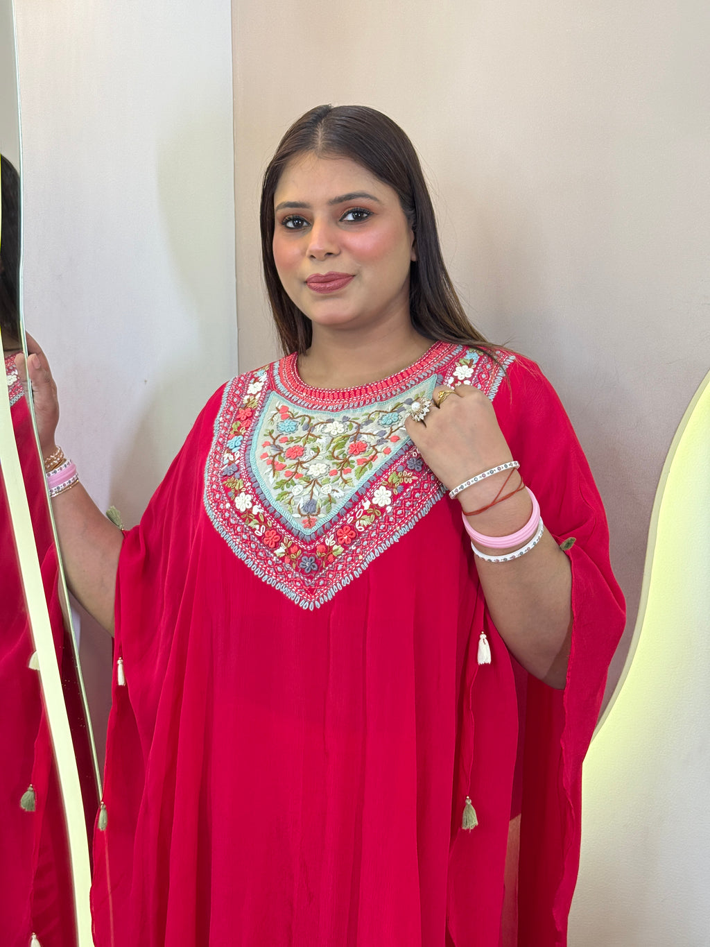 B574   KAFTAN STYLE CORD SET