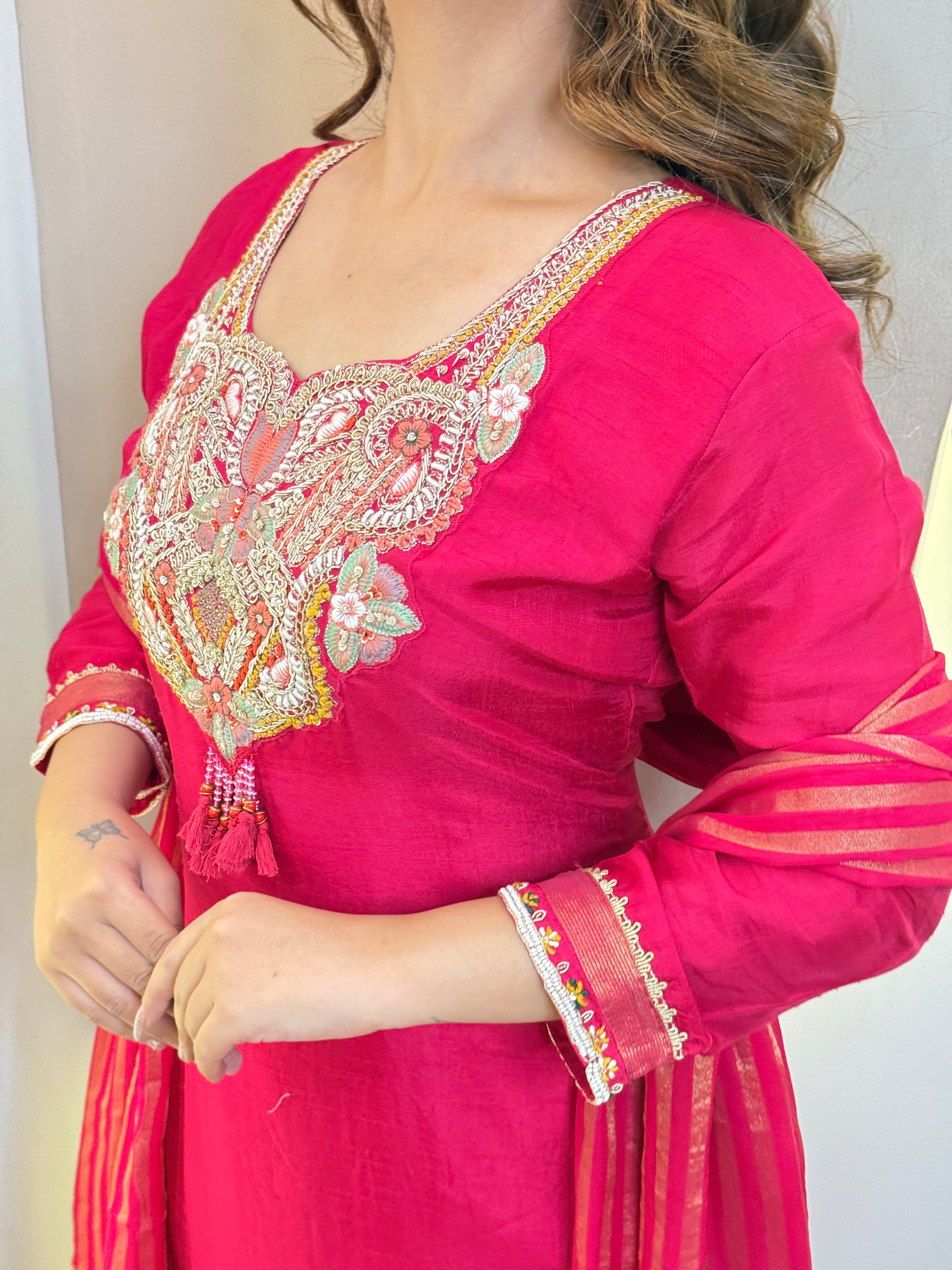 "CIDRA  " SHARARA SUIT