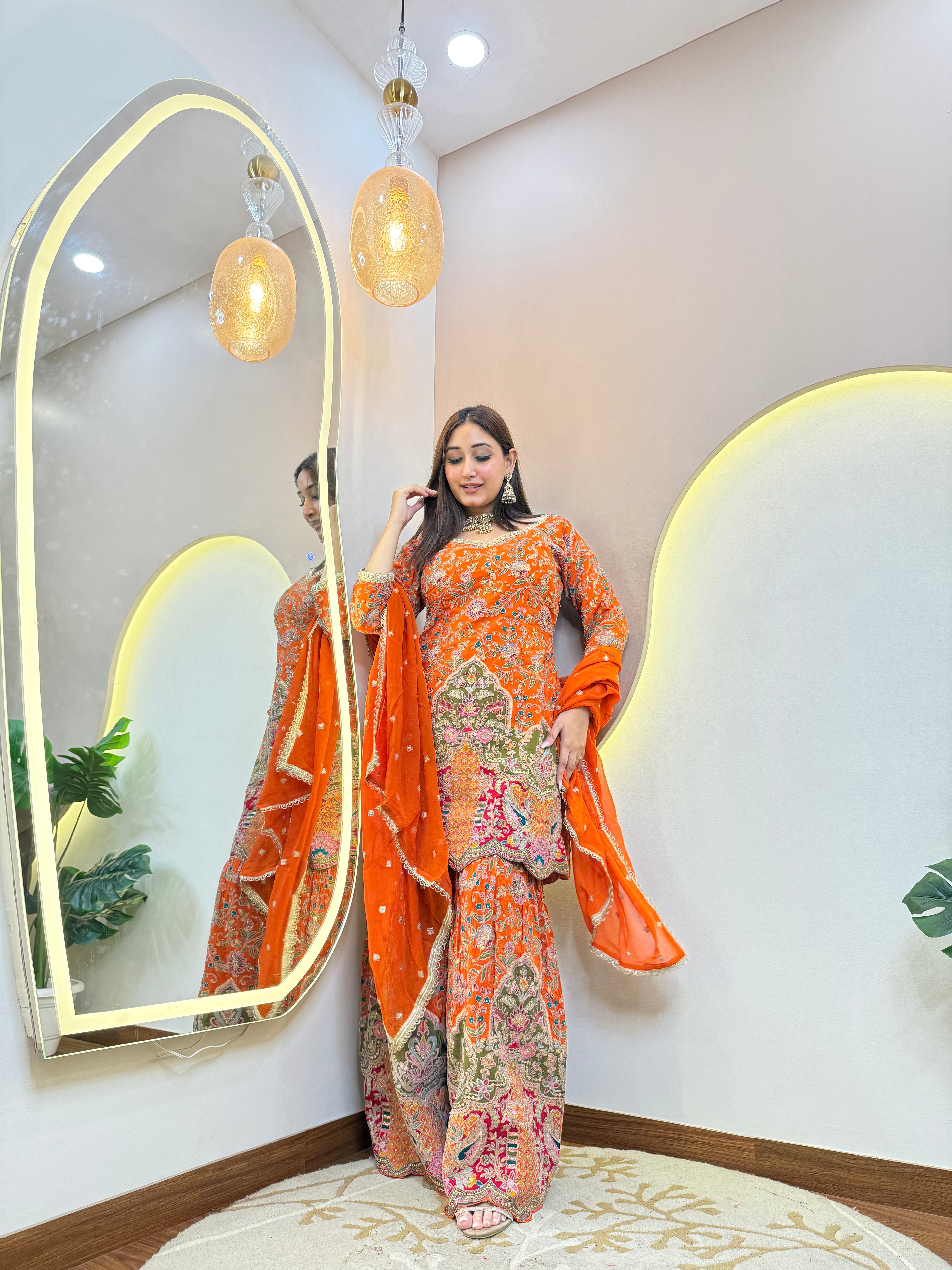 "MEHER " SHARARA SUIT