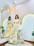 "THAZEEN"  CROP TOP SKIRT