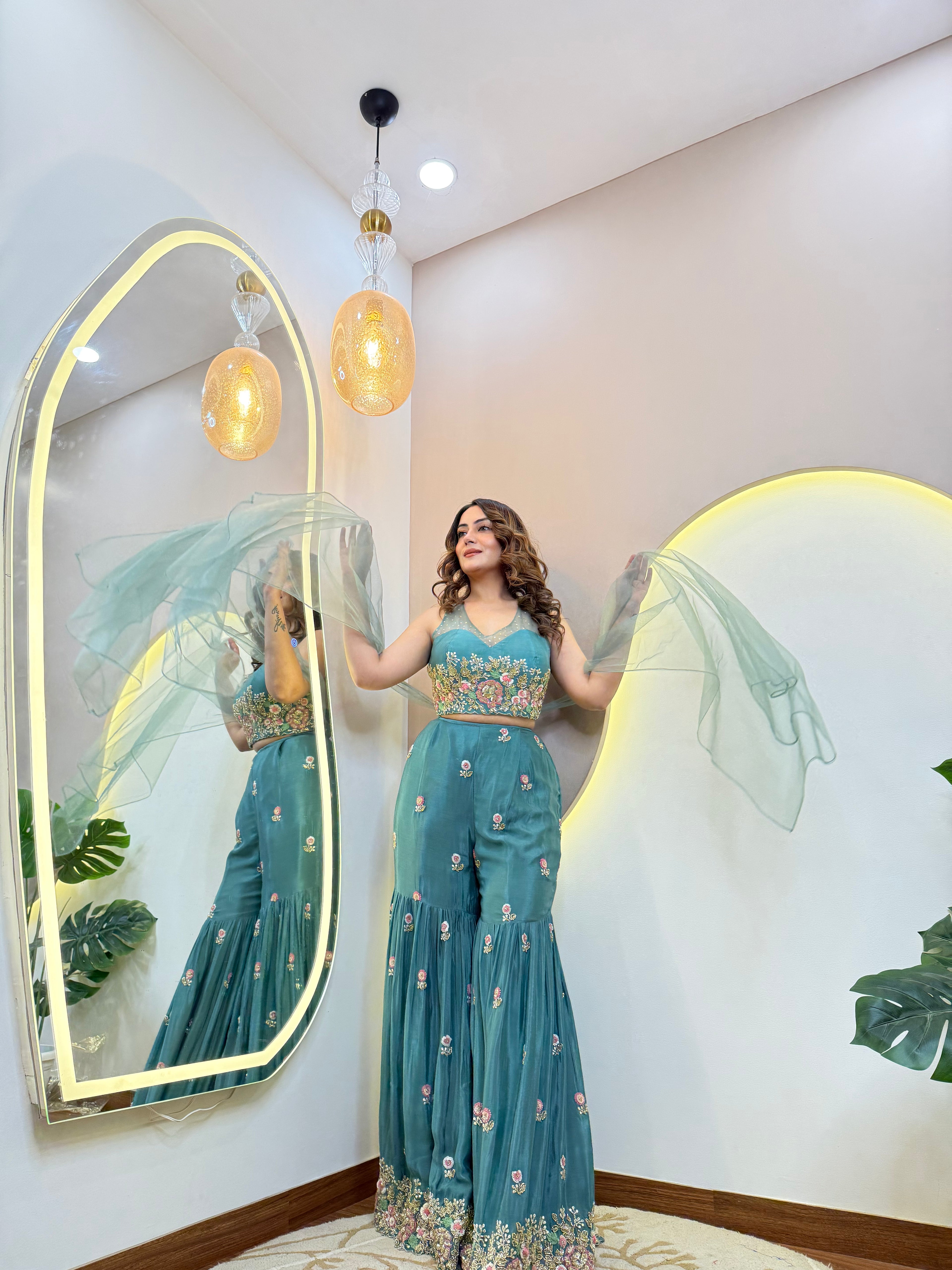 "NASRA " SHARARA SUIT